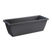Elho Barcelona Trough 50cm Planter - Anthracite - 7841915042500