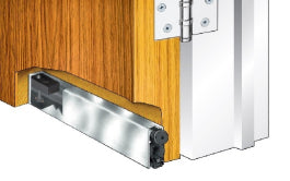 1030Mm Mortice Drop Down Seal 51Db - Satin Anodised Aluminium