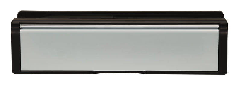 Chrome Intumescent Letterbox 10 Inch (Fs301) - Polished Chrome