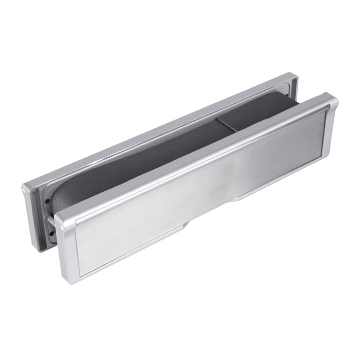 Stainless Steel Intumescent Letterbox 10 Inch ( Fs314 ) - Stainless Steel