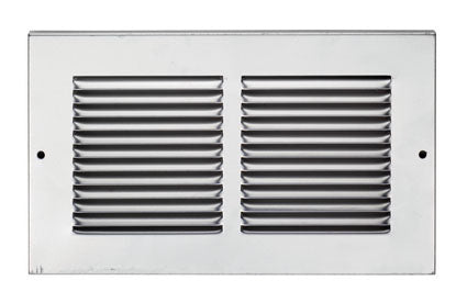 197 X 200Mm Silver Louvre Grille (For Intumescent Es400 150 X 150Mm) - Silver 195 X 195