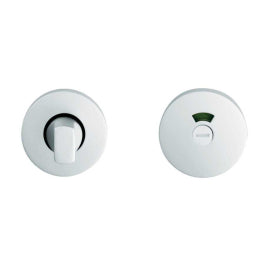 Turn & Release On Concealed Fix Round Rose With Indicator (5Mm Follower) - Satin Anodised Aluminium