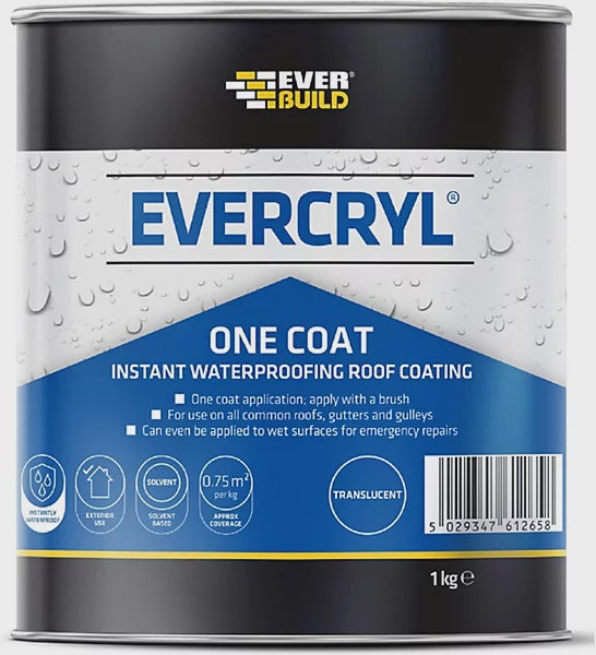 Everycryl One Coat 1KG Clear