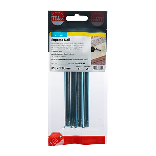 TIMCO Express Nails Silver