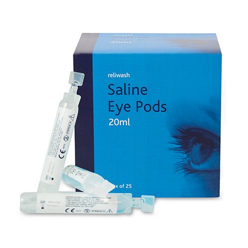 TIMCO Eye Wash Saline Pods — Box