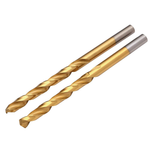 Draper HSS Titanium Nitride Coated Drill Bit, 5.5mm x 93mm (Pack of 2) Draper - Town Tools