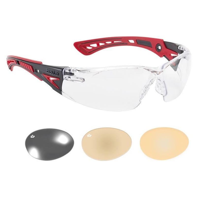 Bolle Safety RUSH+ PLATINUM® Safety Glasses - Clear Bolle Safety - RockBottom Northampton