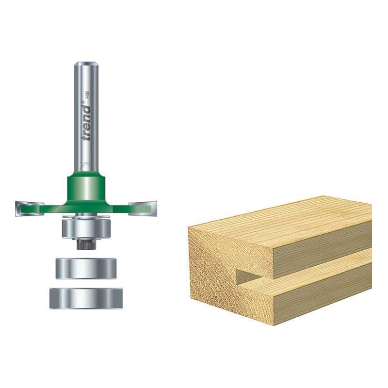 Trend C152 x 1/2 TCT Bearing Guided Biscuit Jointer 4.0 x 37.2mm Trend - RockBottom Northampton