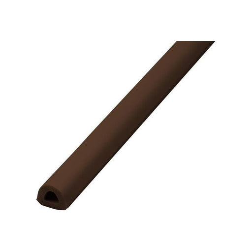 Faithfull EPDM Draught Excluder Brown 6M 9 x 7.5mm Faithfull - RockBottom Northampton