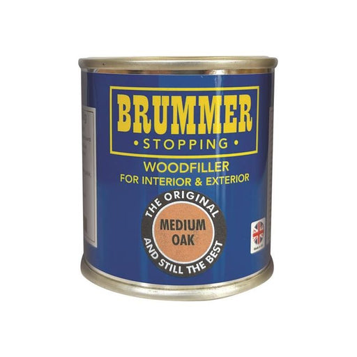 Brummer® Wood Filler Medium Oak 250g Brummer® - RockBottom Northampton