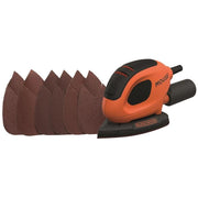 Black + Decker 55W Mouse Sander + 6 Sanding Sheets BLACK + DECKER - RockBottom Northampton