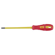 Draper VDE Approved Fully Insulated Plain Slot Screwdriver, 3.0 x 100mm (Display Draper - Town Tools 
