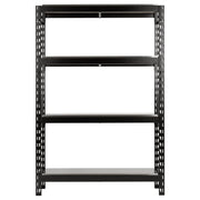 Bunker 18 Piece Modular 4 Tier Racking with Stainless Steel Shelving, 1500mm Draper - Town Tools