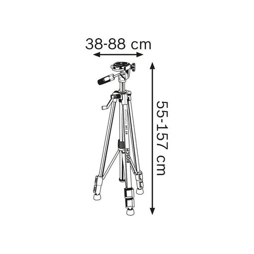 Bosch BT 150 Professional Building Tripod Bosch - RockBottom Northampton