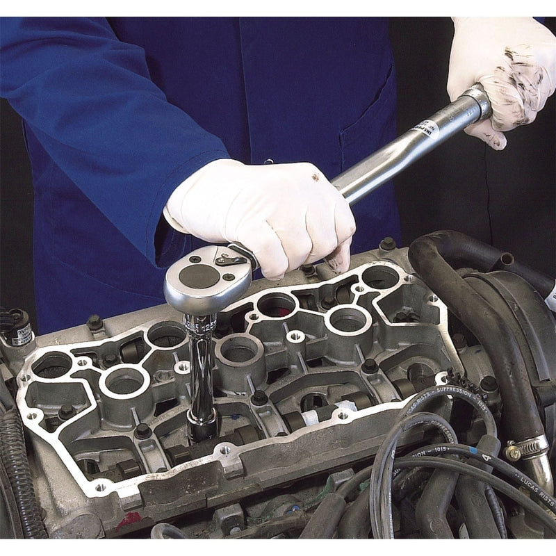 Draper Ratchet Torque Wrench, 1/2" Sq. Dr., 30 - 210Nm/22.1 - 154.9lb-ft 30357 Draper - Town Tools 