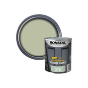 Ronseal 10 Year Weatherproof Wood Paint Spring Green Satin 750ml Ronseal - RockBottom Nothampton