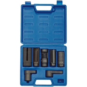 Draper Lambda/Oxygen Sensor Socket Set, 3/8", 1/2" Sq. Dr. (7 Piece) 89765 Draper - Town Tools 