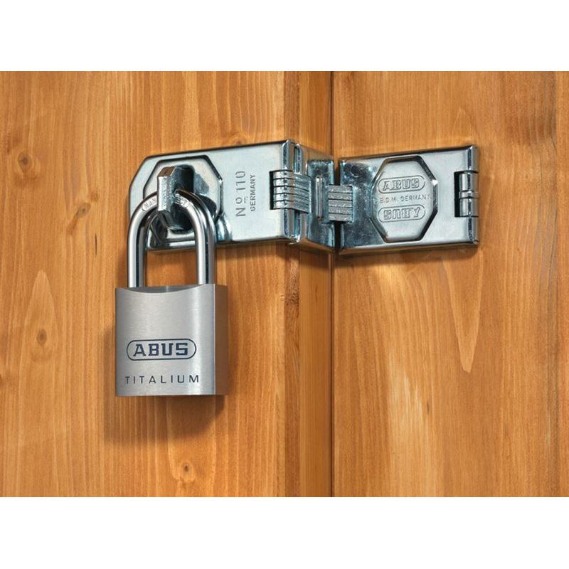 Abus Mechanical 80TI/50mm TITALIUM™ Padlock Keyed Alike KA8011 ABUS Mechanical - RockBottom Northampton 