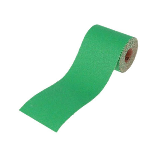 Faithfull Aluminium Oxide Sanding Paper Roll Green 115mm x 10m 80G Faithfull - RockBottom Northampton