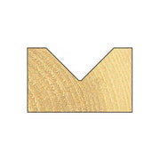 Trend 11/3 x 1/2 TCT V-Groove Cutter 45° 9.2 x 19.1mm Trend - RockBottom Northampton