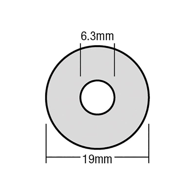 Forgefix TechFast Bonded EPDM Washer 6.3 x 19mm Box 100 ForgeFix - RockBottom Northampton