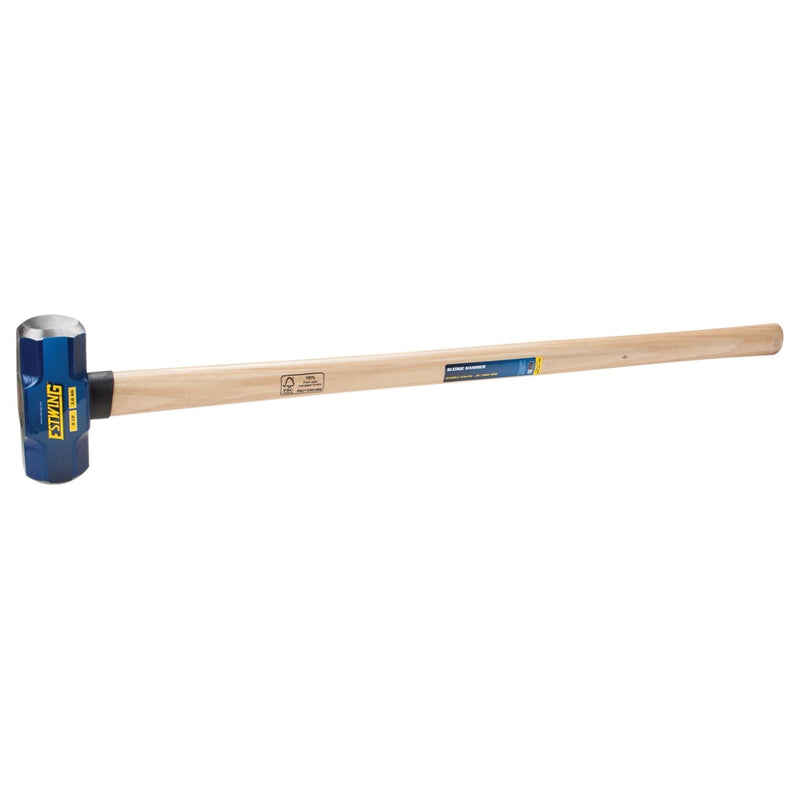 Draper Estwing ESH-836W Hickory Shaft Sledge Hammer, 3.6kg/8lb Draper - Town Tools
