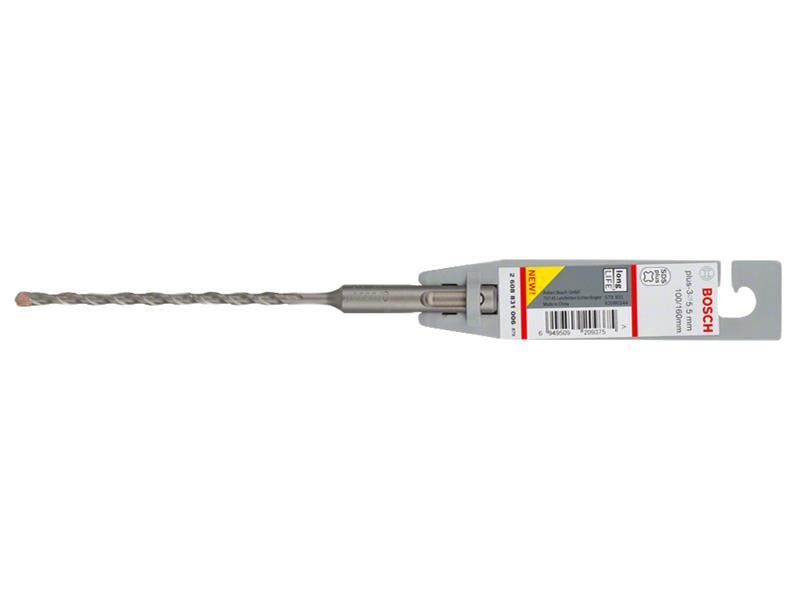 Bosch Powertool Accessories SDS plus-3 Drill Bit 55 x 100 x 160mm Bosch Powertool Accessories - RockBottom Northampton