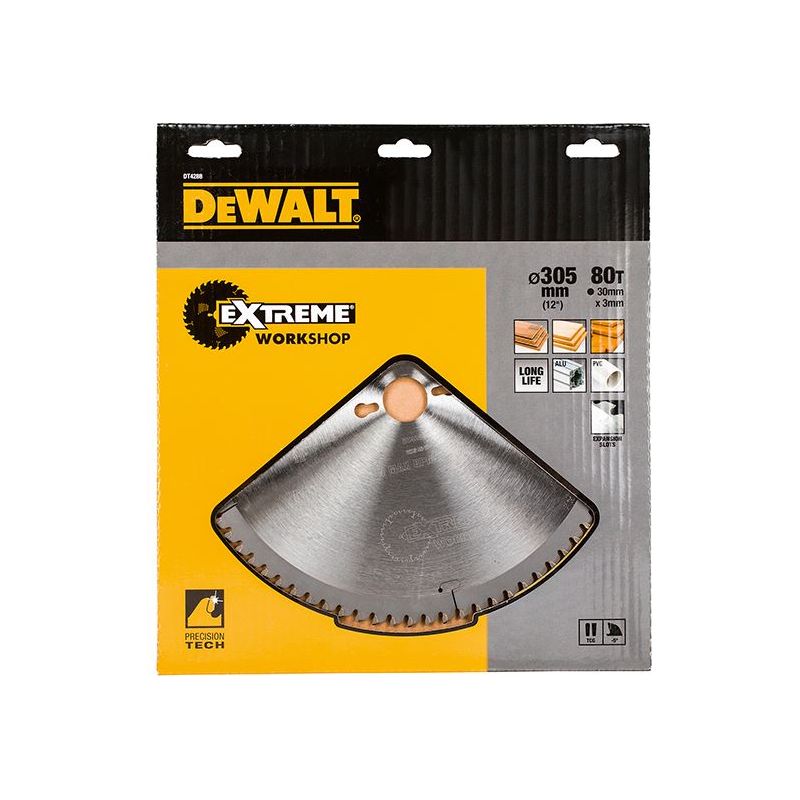 Dewalt Power Tools Series 40 Circular Saw Blade 305 x 30mm x 80T TCG/Neg DeWALT Power Tools - RockBottom Northampton