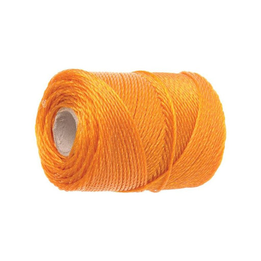 Faithfull 3100 Polyethylene Brick Line 100m (330ft) Orange Faithfull - RockBottom Northampton