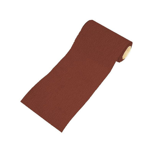 Faithfull Aluminium Oxide Sanding Paper Roll Red Heavy-Duty 115mm x 10m 80G Faithfull - RockBottom Northampton