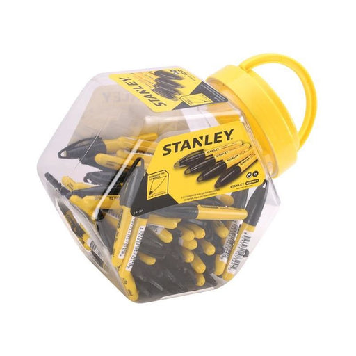 Stanley® Hand Tools Mini Fine Tip Marker Black (Tub 72) STANLEY® Hand Tools - RockBottom Nothampton