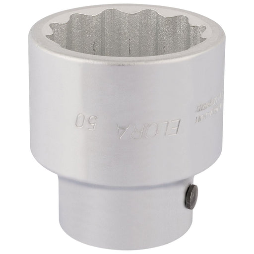 Draper Elora Bi-Hexagon Socket, 1" Sq. Dr., 50mm 67468 Draper - Town Tools 