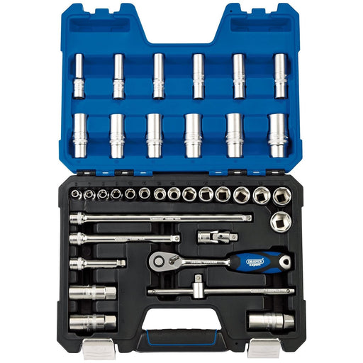 Draper Metric Socket Set, 3/8" Sq. Dr. (36 Piece) 16449 Draper - Town Tools 