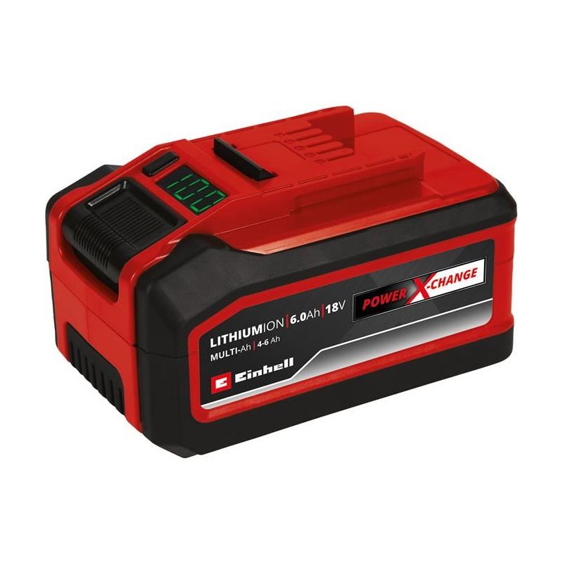 Einhell Power X-Change Multi-Ah Battery 18V 4-6Ah Li-ion Einhell - RockBottom Northamptin