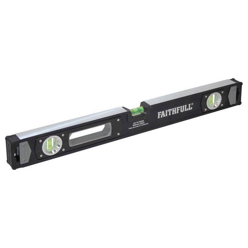 Faithfull Prestige Professional Heavy-Duty Spirit Level 60cm Faithfull - RockBottom Northampton