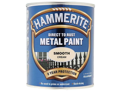 Hammerite Direct To Metal Smooth Cream 750ml