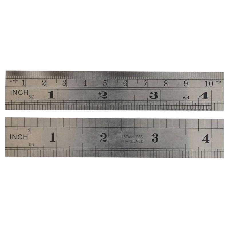 Fisher F112ME Steel Rule 300mm / 12in Fisher - RockBottom Northampton