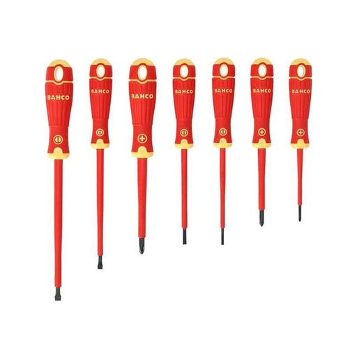 Bahco B220.007 BAHCOFIT Insulated Screwdriver Set, 7 Piece Bahco - RockBottom Northampton