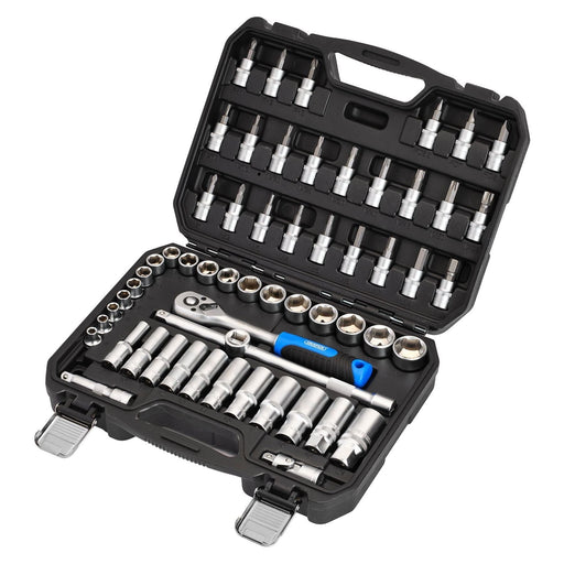 Draper Draper HI-TORQ Metric Socket and Bit Set, 3/8" Sq. Dr. (58 Piece) Draper - Town Tools