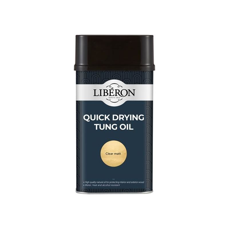 Liberon Tung Oil Quick Dry 1 litre Liberon - RockBottom Northampton