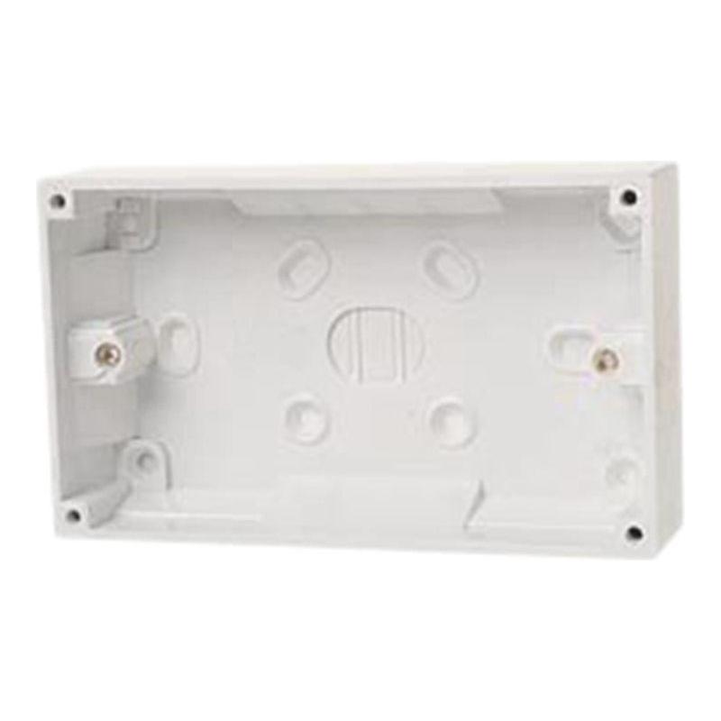 Dencon Pattress Box 2-Gang 28/32mm Dencon - RockBottom Northampton