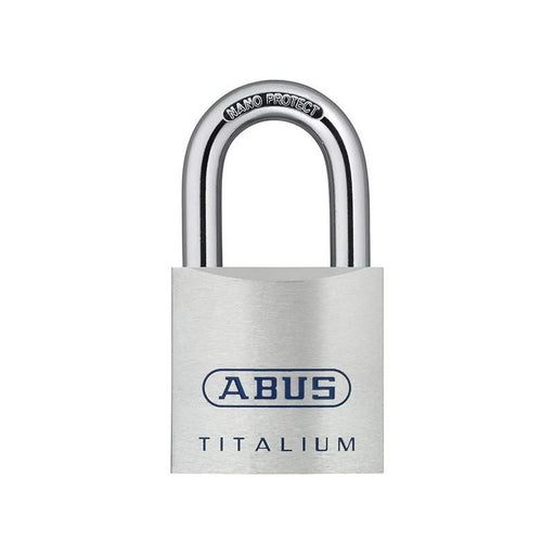 Abus Mechanical 80TI/50mm TITALIUM™ Padlock Keyed Alike KA8012 ABUS Mechanical - NorthantsTrade Northampton 