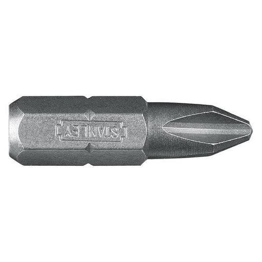 Stanley® Hand Tools Phillips Bits PH2 x 25mm (Pack 3) STANLEY® Hand Tools - RockBottom Nothampton