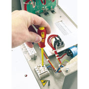 Draper VDE Approved Fully Insulated Plain Slot Screwdriver, 3.0 x 100mm (Display Draper - Town Tools 