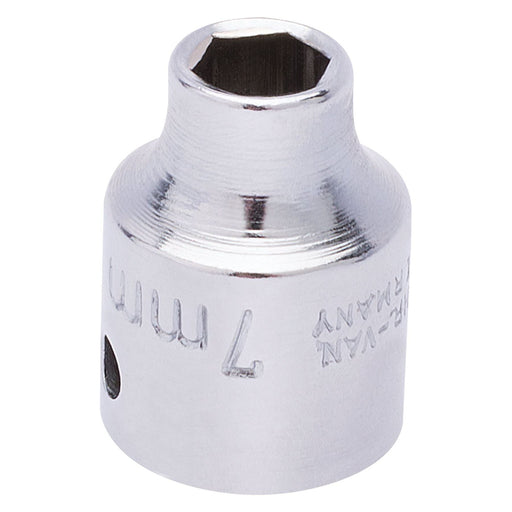 Draper Elora Bi-Hexagon Socket, 3/8" Sq. Dr., 7mm 25838 Draper - Town Tools 
