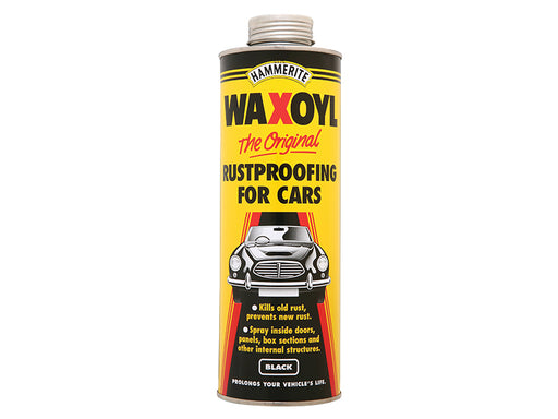 Hammerite Waxoyl Black Schutz 1 Litre