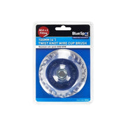 Bluespot Tools Twist Knot Cup Brush 100mm M14 X 2 BlueSpot Tools - RockBottom Northampton