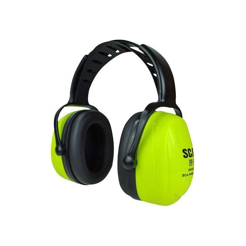 Scan Hi-Vis Ear Defenders Scan - RockBottom Nothampton