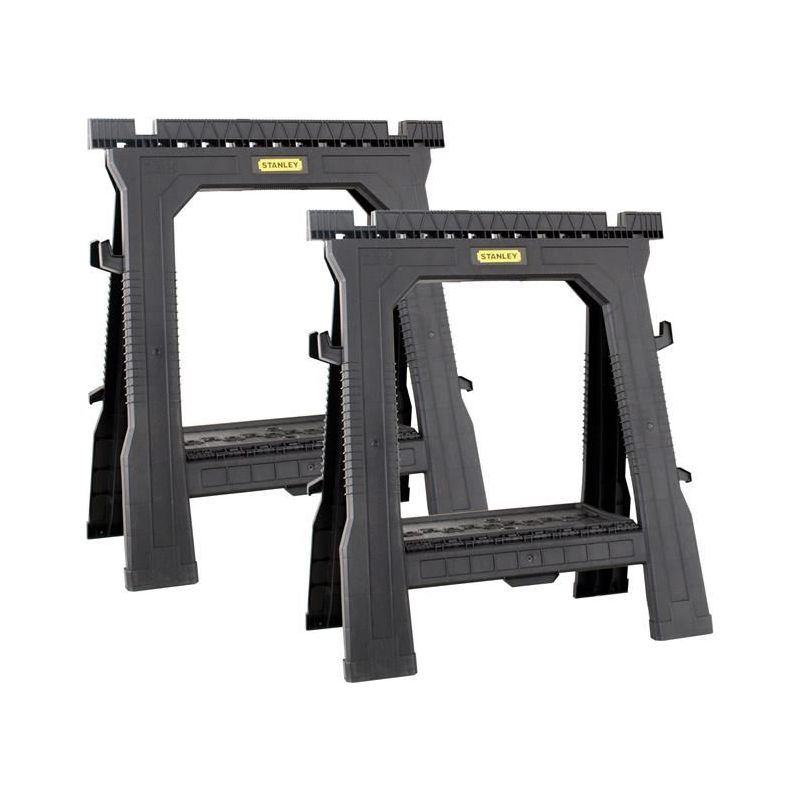 Stanley® Hand Tools Folding Sawhorses (Twin Pack) STANLEY® Hand Tools - RockBottom Nothampton