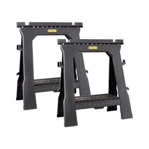 Stanley® Hand Tools Folding Sawhorses (Twin Pack) STANLEY® Hand Tools - RockBottom Nothampton